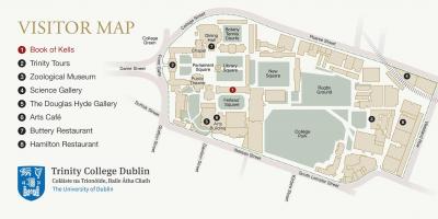 Mappa del Trinity College