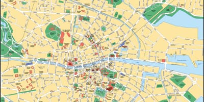 Dublino la mappa
